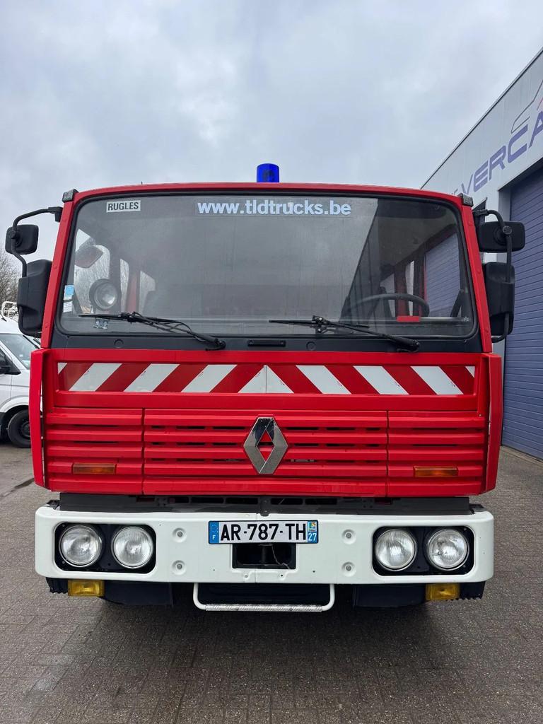 Renault G230 *FIRETRUCK-WATERTANK-PUMP* (bj 1993), Autos, Camions, Rouge, Achat, Entreprise, Diesel