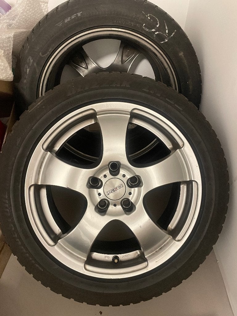 4 jantes Dezent 17’ pour BMW/Land Rover, Auto-onderdelen, Banden en Velgen, Ophalen, Gebruikt, Velg(en), 17 inch