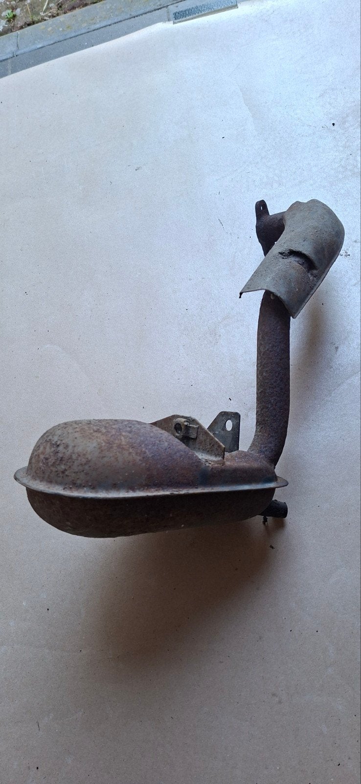 Uitlaat vespa pk 50 xl, Ophalen, Gebruikt, Uitlaat