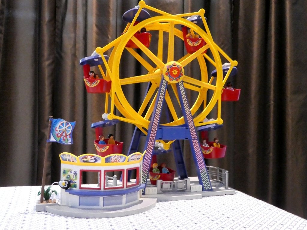 playmobil kermis rad, Kinderen en Baby's, Ophalen, Zo goed als nieuw, Losse onderdelen