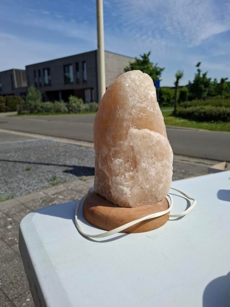 Zoutlamp, Ophalen