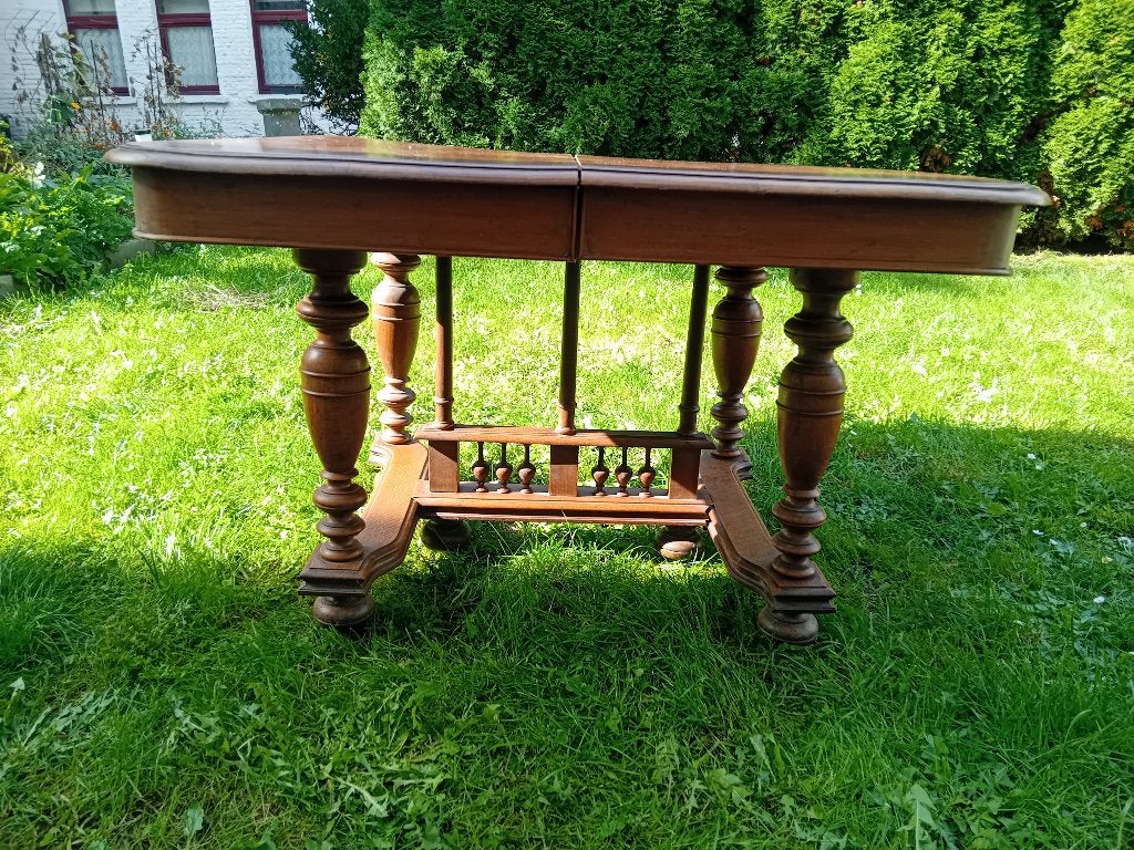 Table style Henri ll en bois massif, Enlèvement