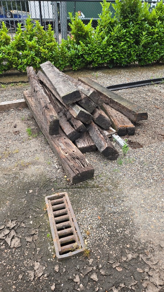 GRATIS 12 treinbielzen, Tuin en Terras, Ophalen, Gebruikt