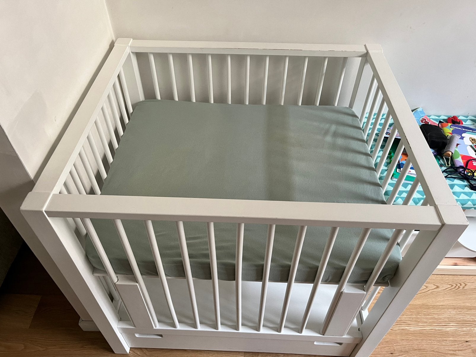 Babypark wit 88x96x81, Enlèvement, Utilisé, Réglable en hauteur