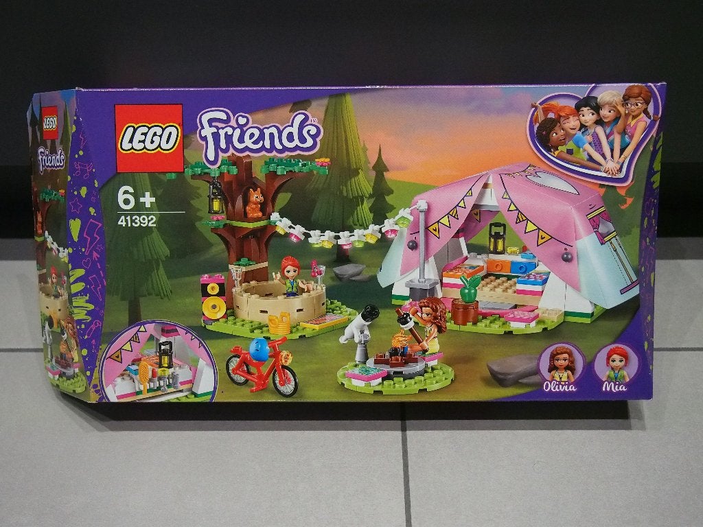 Lego Friends set 41392 Glamping in de natuur, Ophalen, Lego, Friends, Zo goed als nieuw