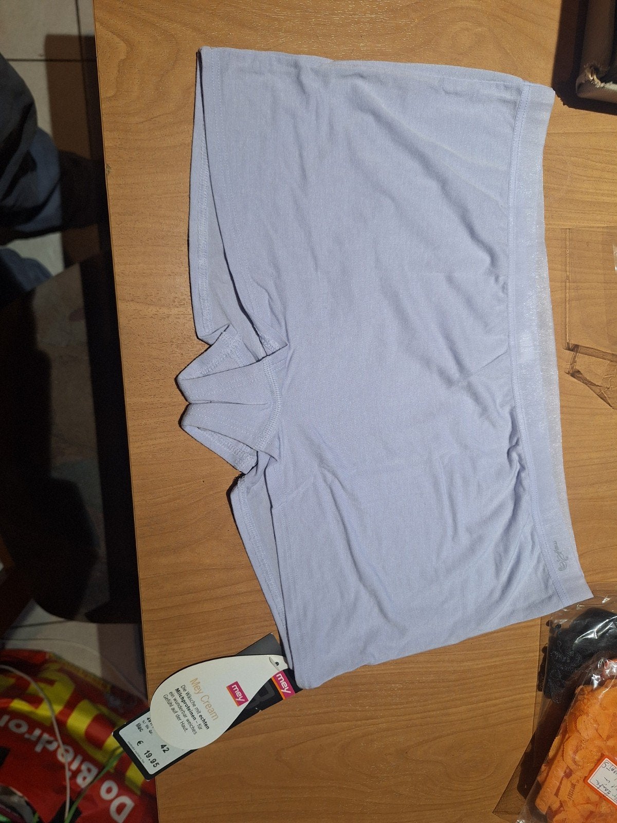 Mey,boxershortje,maat 42, Mey, Ophalen of Verzenden, Blauw, Slip