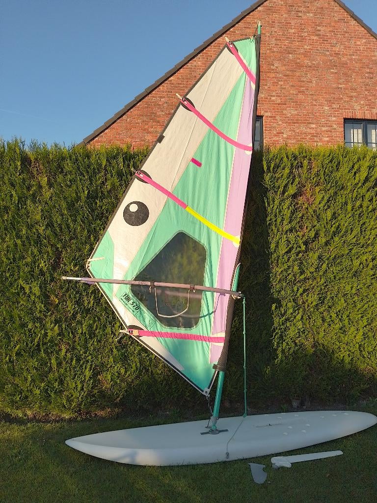 Windsurf plank Calypso Bic, Watersport en Boten, Windsurfen, Gebruikt, Plank, 300 cm of meer, Met vin(nen), Ophalen