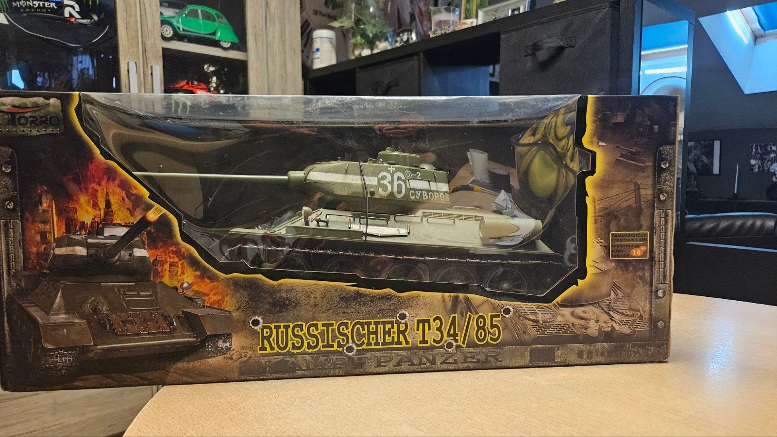 Tank rc   1:16..nieuw T34/85....New.., Ophalen of Verzenden