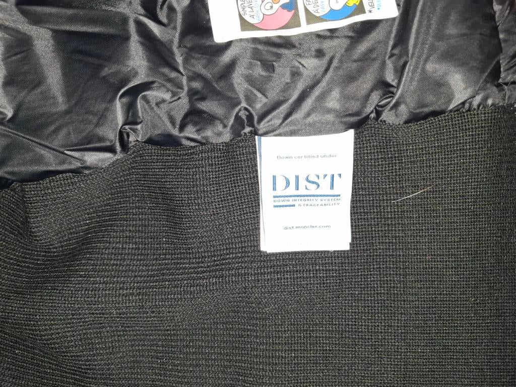 Moncler Jas, Maat 52/54 (L), Moncler, Zwart, Ophalen of Verzenden
