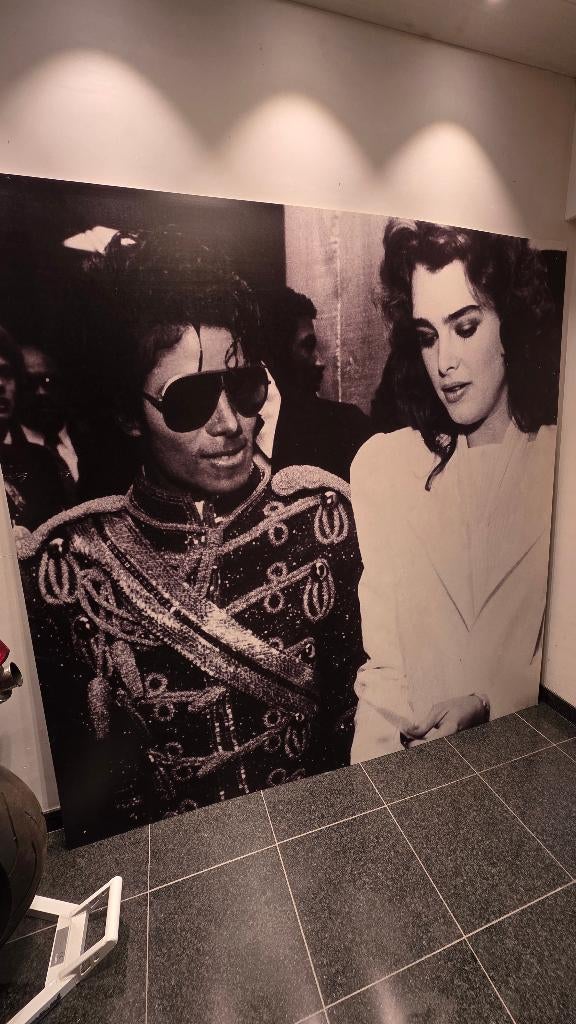 Foto Michael Jackson & Brooke Shields, Ophalen, Gebruikt, 1980 tot heden, Prent