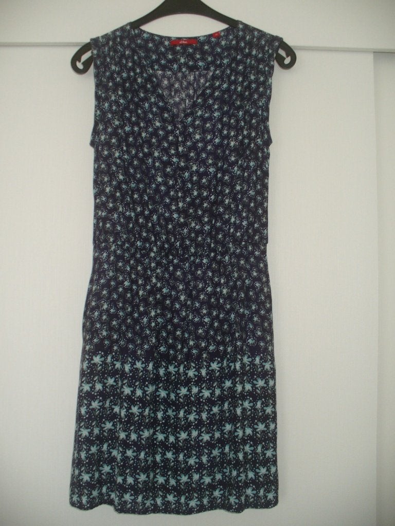 Kleedje S.Oliver maat 38, Kleding | Dames, Jurken, Maat 38/40 (M), Blauw, Ophalen of Verzenden, Zo goed als nieuw