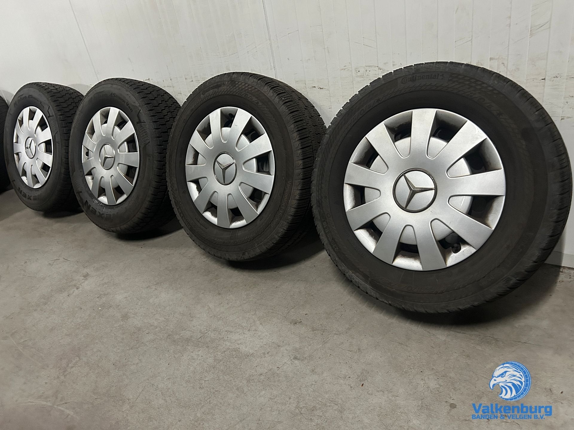 8mm! Originele Mercedes Sprinter B907 B910 16 inch stalen ve, Pneus et Jantes, 4 Saisons, 16 pouces, -