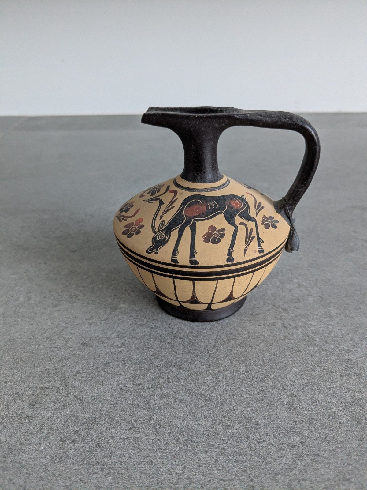 Replica aryballos olieflesje, Antiek en Kunst, Ophalen of Verzenden