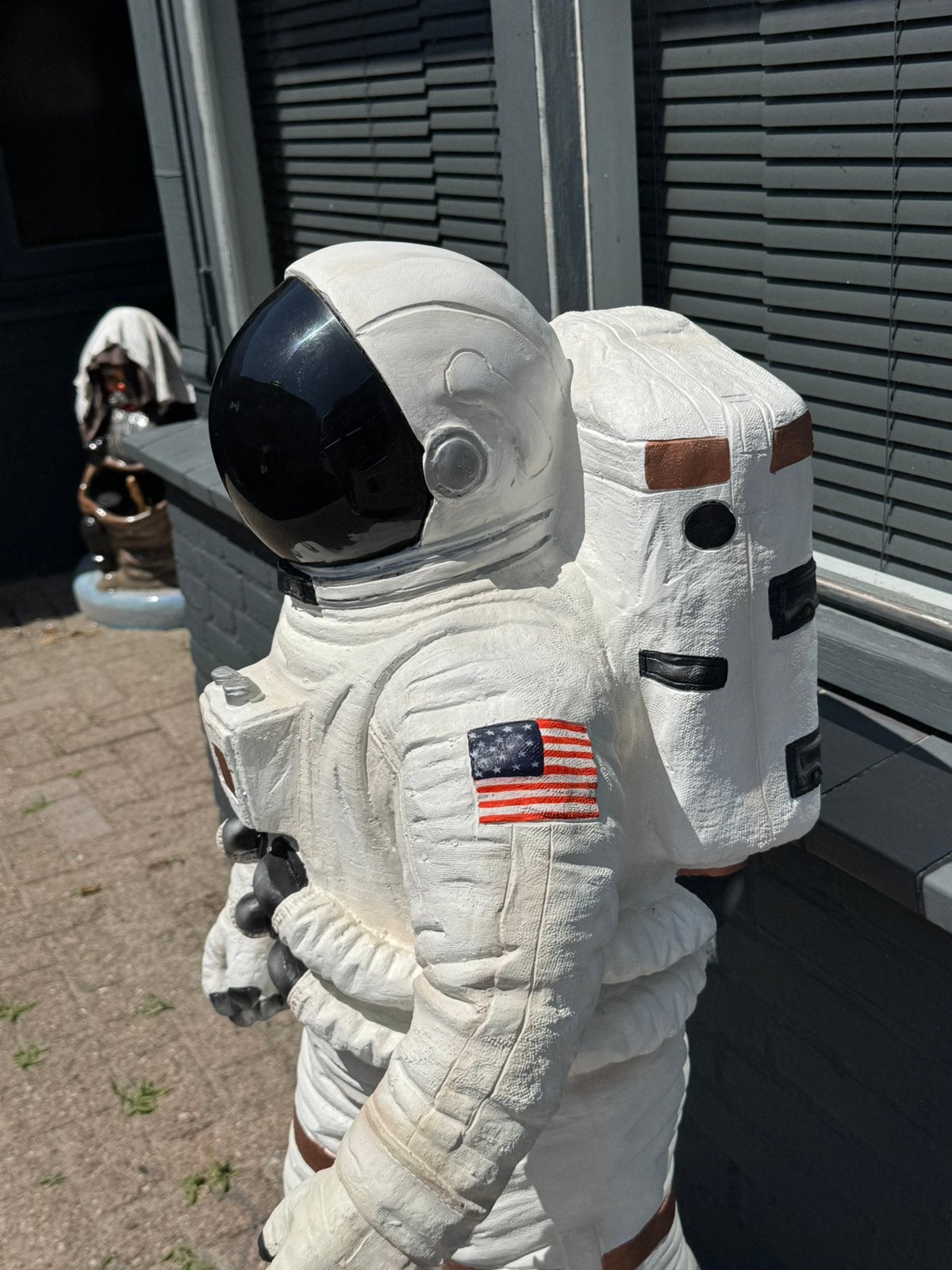 Grande statue d'astronaute XL, Enlèvement, Utilisé, Humain