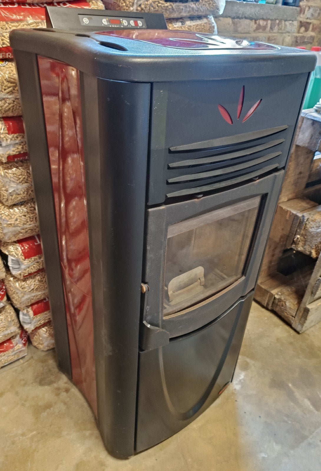 Poêle à pellets Extraflamme 8KW, Enlèvement, Utilisé