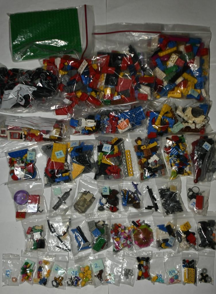 Losse LEGO Onderdelen, Kinderen en Baby's, Speelgoed | Duplo en Lego, Gebruikt, Lego, Losse stenen, Inclusief accessoires, Overige thema's