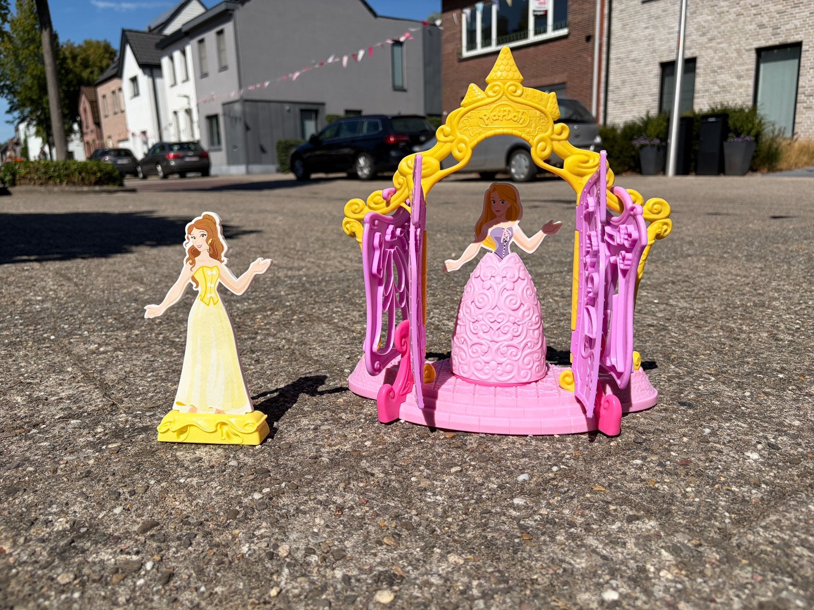 Maak de mooiste kleedjes met de Playdoh Disney Princessset, Kinderen en Baby's, Speelgoed | Educatief en Creatief, Ophalen, Zo goed als nieuw