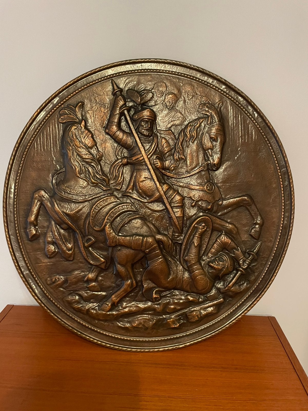 Schild, Ophalen, Brons