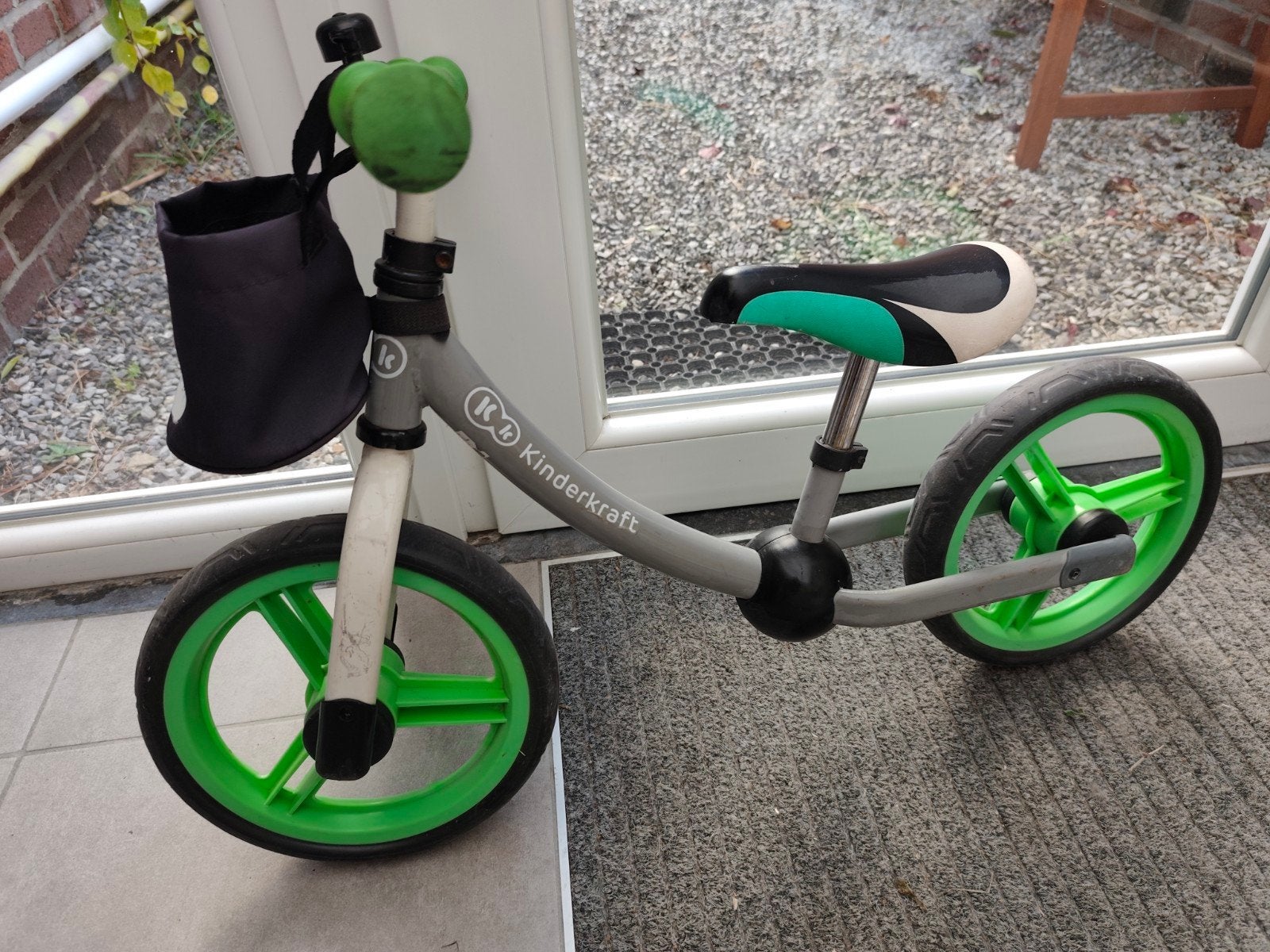 Draisienne kinderkraft, Enlèvement