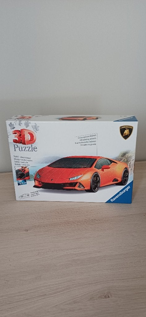 3D-puzzel Lamborghini Huracan EVO, Hobby & Loisirs créatifs, Enlèvement, Comme neuf