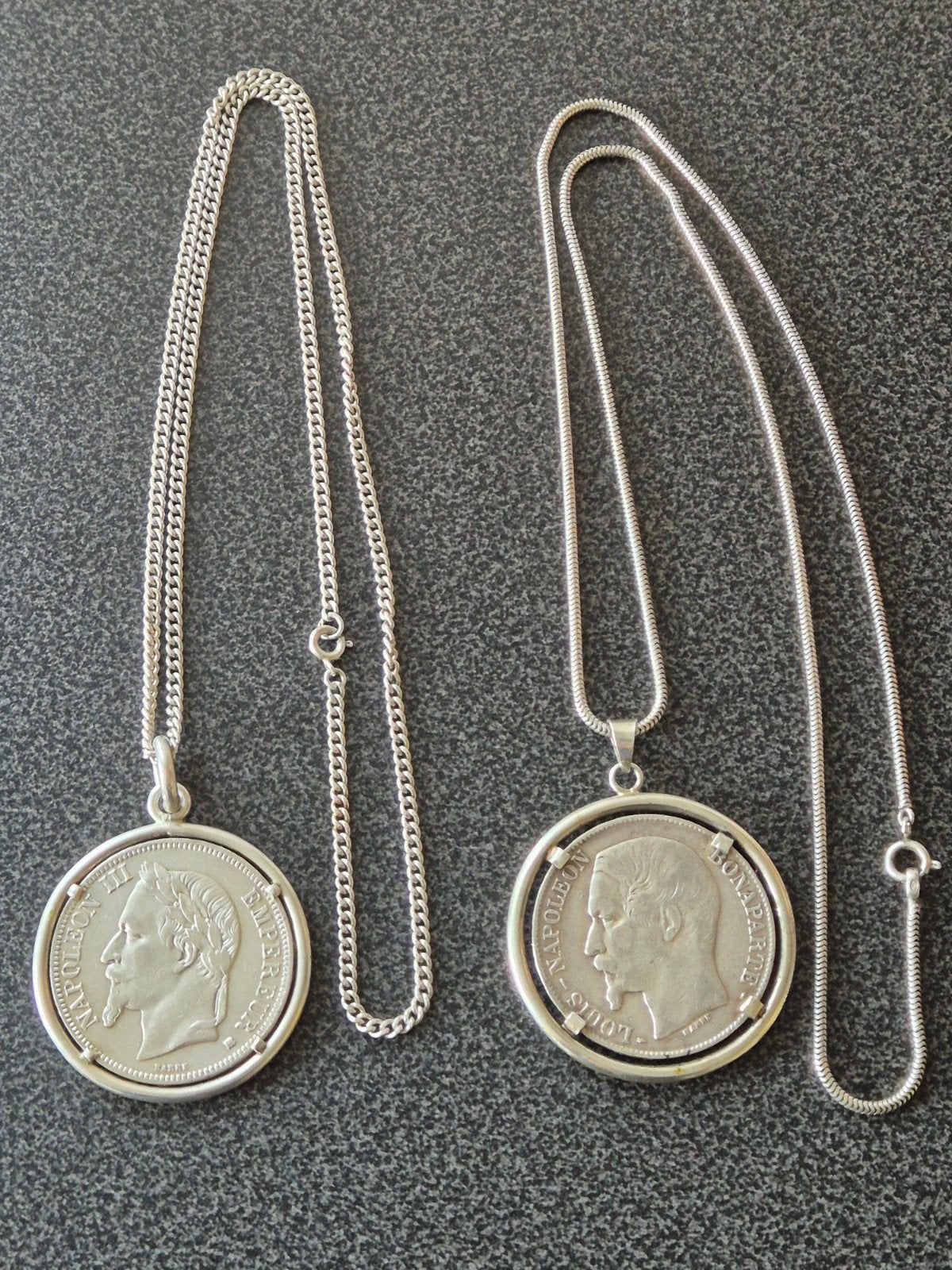 pièces  Napoléon 3 argent, Enlèvement ou Envoi, Argent