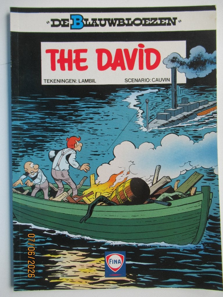 de blauwbloezen...nr.19...the david, Boeken, Ophalen of Verzenden, Zo goed als nieuw