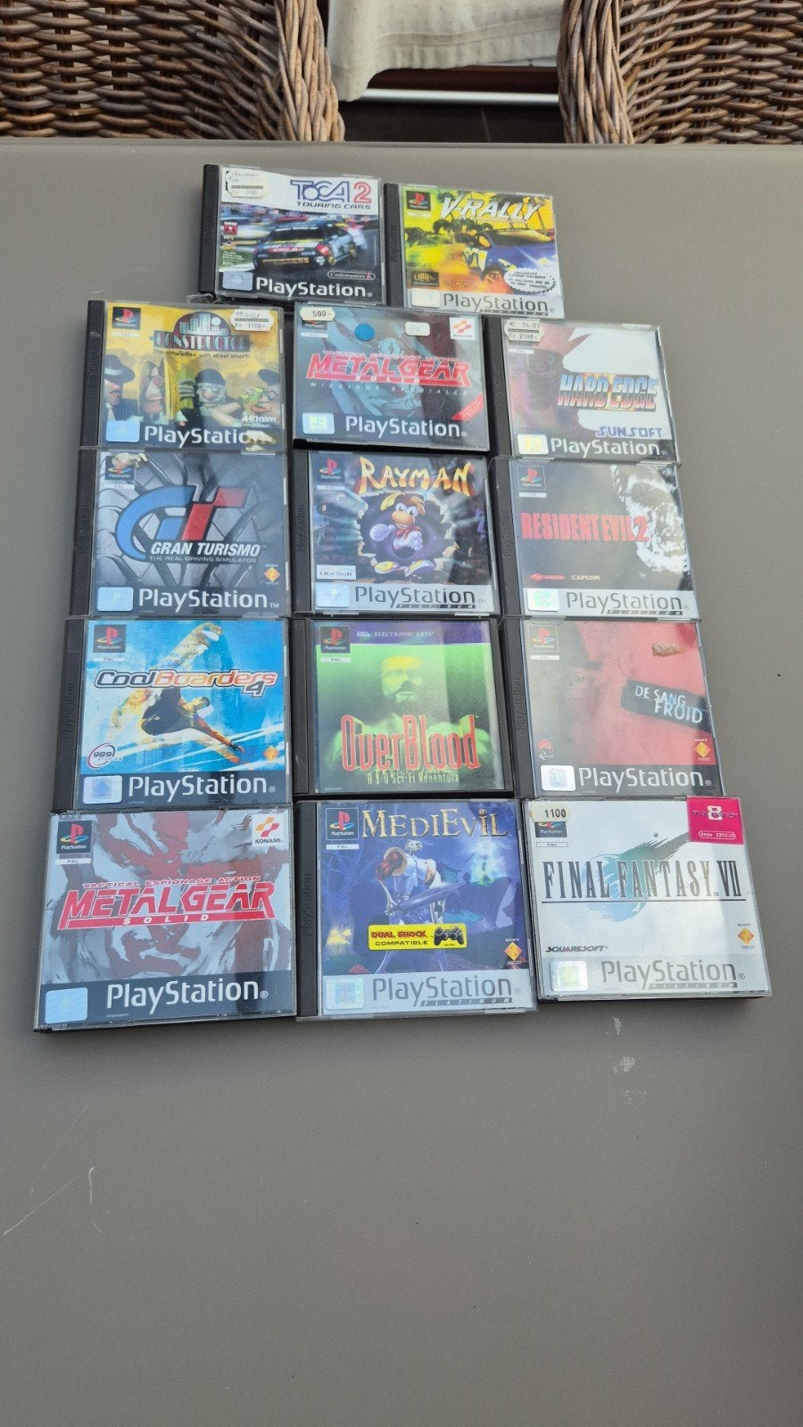 Play-Station 1 lot de 14 jeux, Consoles de jeu & Jeux vidéo, Enlèvement ou Envoi