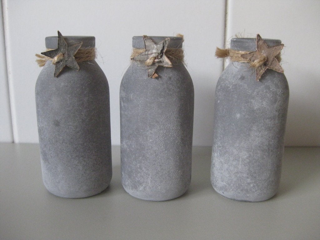 3 kleine vaasjes, Overige kleuren, Aardewerk of Porselein, Ophalen of Verzenden, Zo goed als nieuw