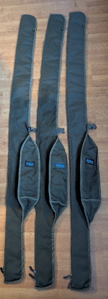 Aqua Products Sleeves 12ft karper, Ophalen of Verzenden, Gebruikt, Complete set