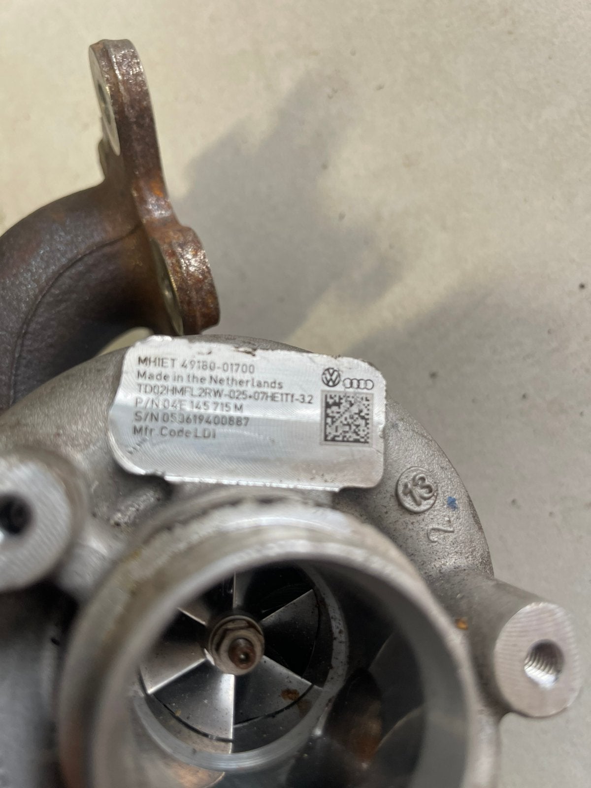 VW GTE 1.4 Passat turbocompressor, Ophalen, Gebruikt, Volkswagen