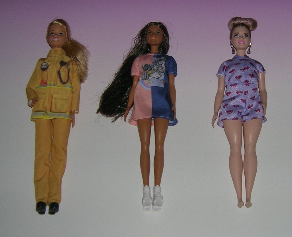 3 x Barbie, Ophalen, Barbie