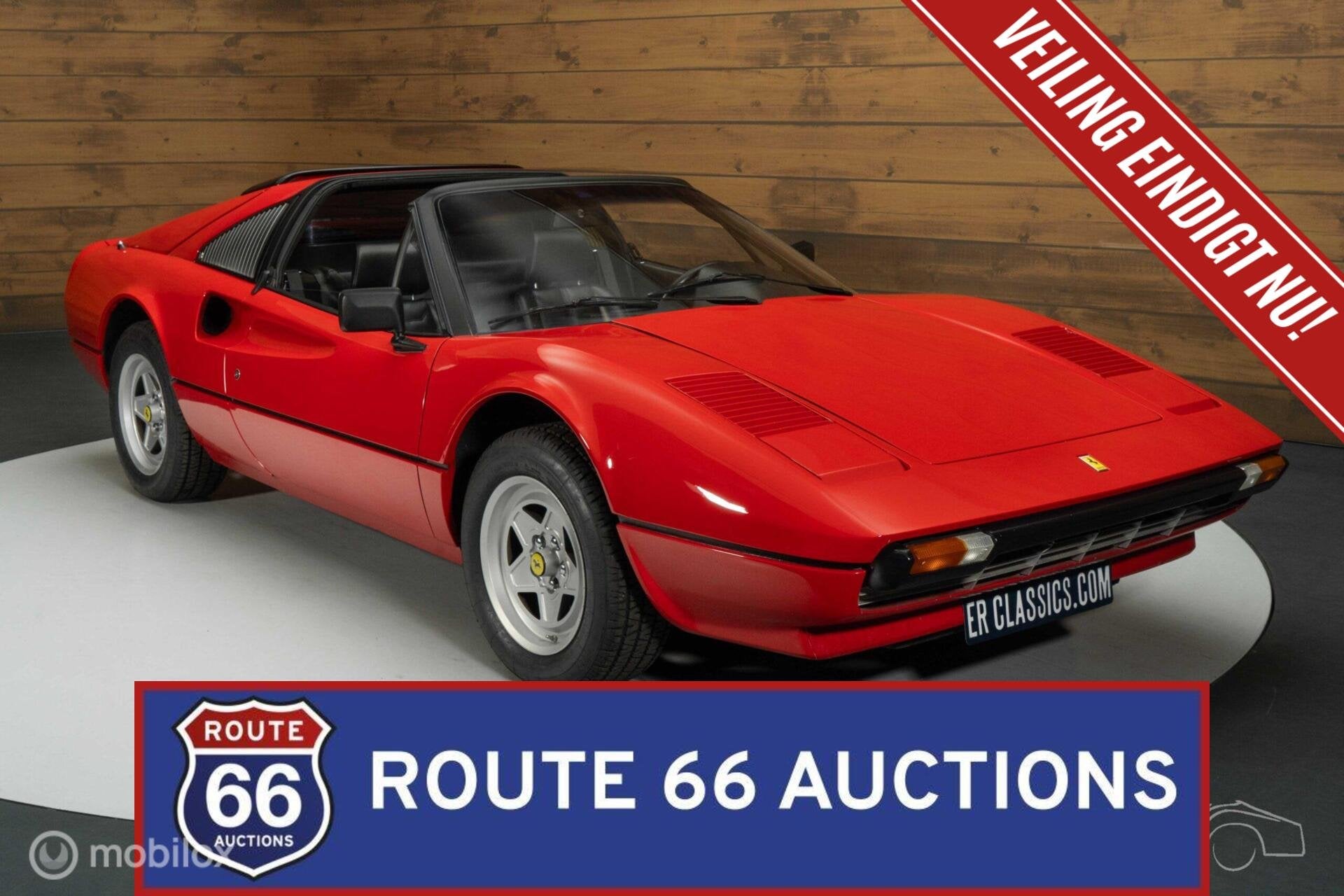 Ferrari 308 GTSi | 1982 | Route 66 Auctions, Autos, Achat, Entreprise, Boîte manuelle, Autre carrosserie
