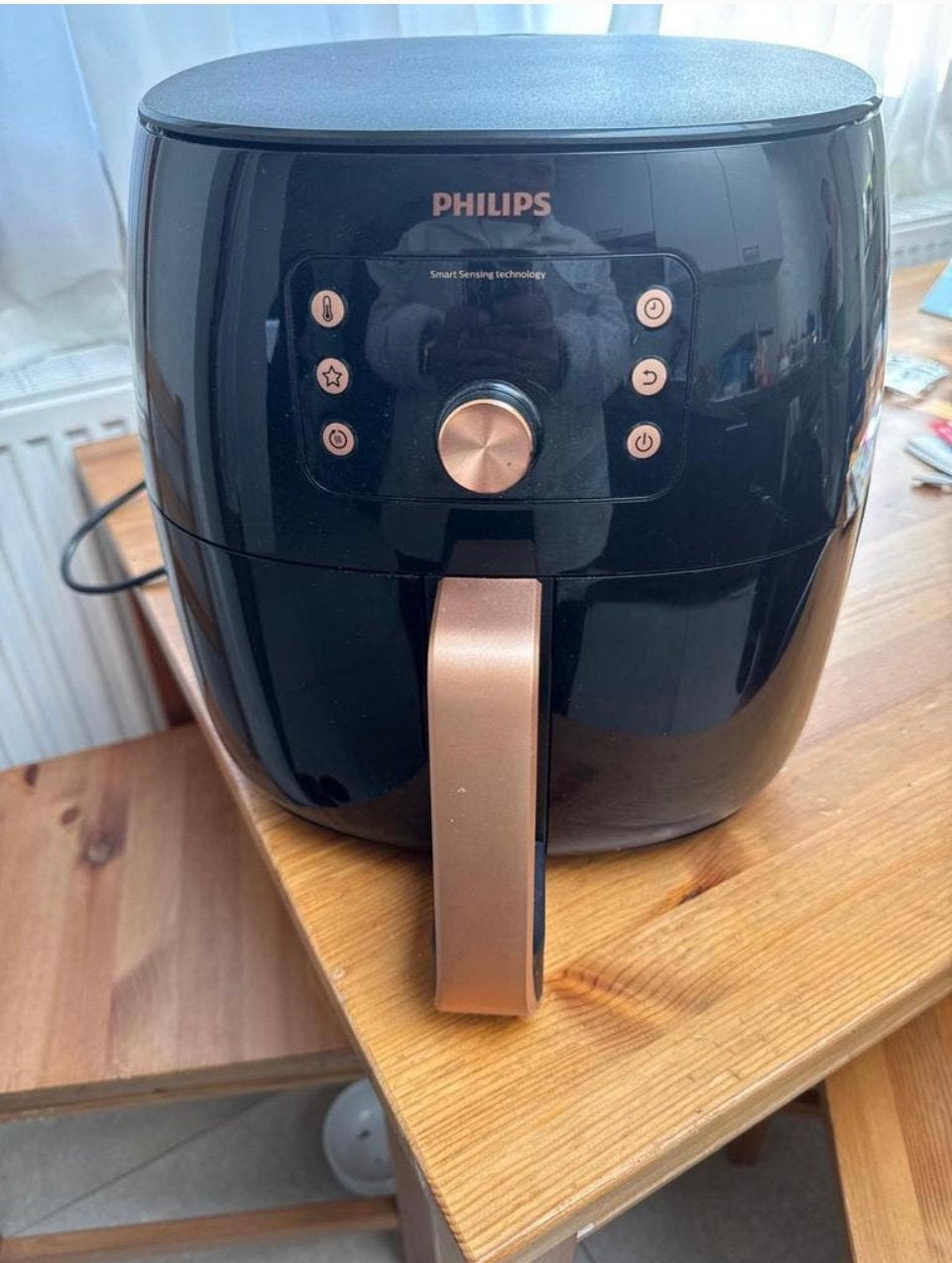 Airfryer Philips 2x gebruikt niet mijn ding, Ophalen, Zo goed als nieuw, Airfryer