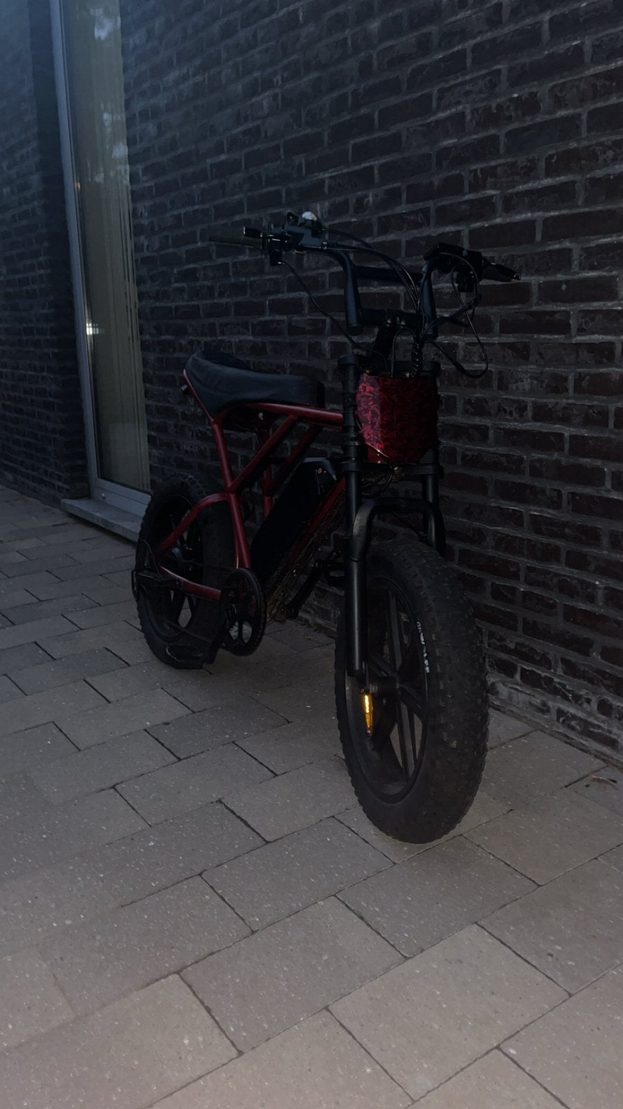 Rode fatbike custom h9!, Enlèvement, Utilisé, 50 km par batterie ou plus