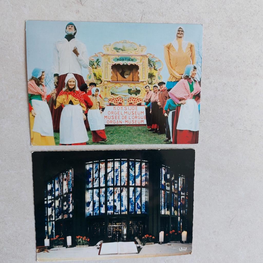 2 niet beschreven postkaarten van Koksijde, Verzamelen, Ophalen of Verzenden