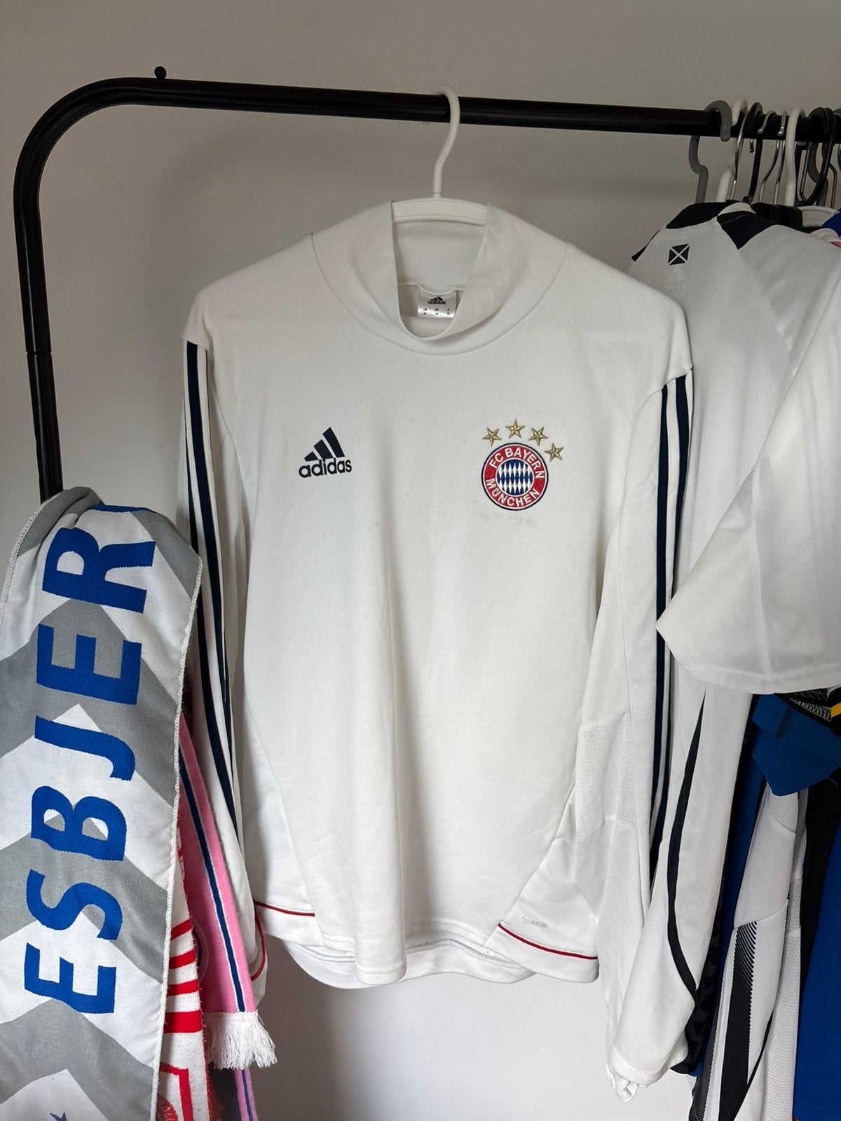 Bayern München - Retro Longsleeve Training, Maat M, Ophalen of Verzenden, Zo goed als nieuw, Trainingspak