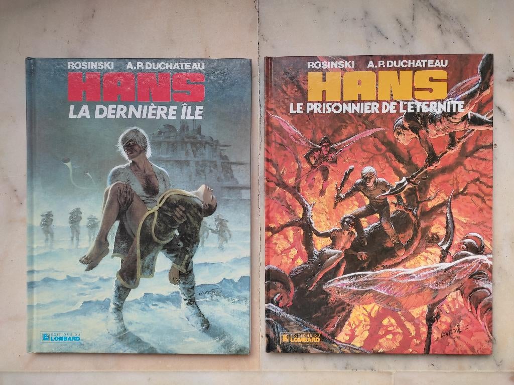 Hans (par le dessinateur de Thorgal) : t. 1 et 2., Livres, Plusieurs BD, Enlèvement ou Envoi, Comme neuf, Rosinski/Duchateau