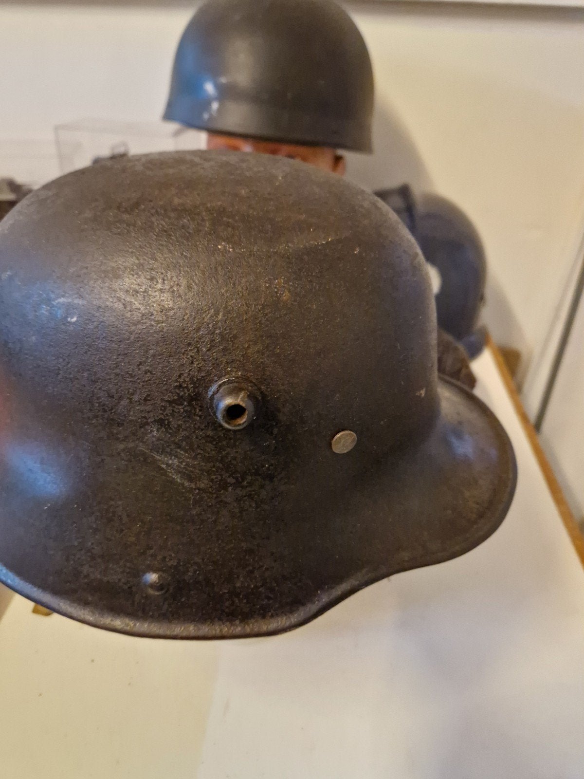 Duitse  helm 1ste oorlog zie omschrijving, Verzamelen, Ophalen of Verzenden