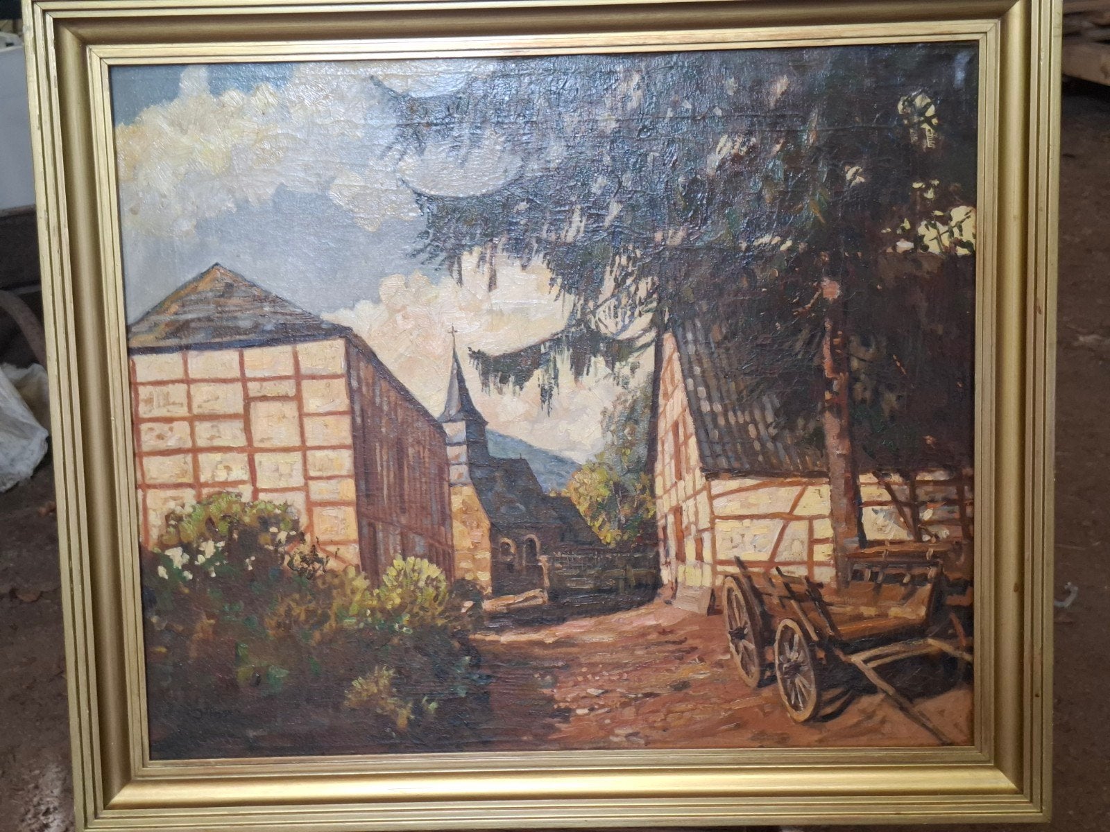 la chapelle de Bevercee.( Malmedy), Enlèvement, Paysage