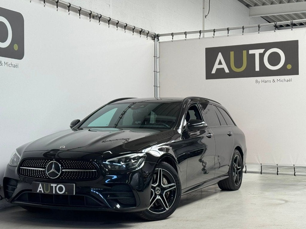 Mercedes-Benz E 300de PHEV AMG *BURMESTER*PANO*360CAM, Autos, Cuir, Achat, Euro 6, Entretenue par le concessionnaire