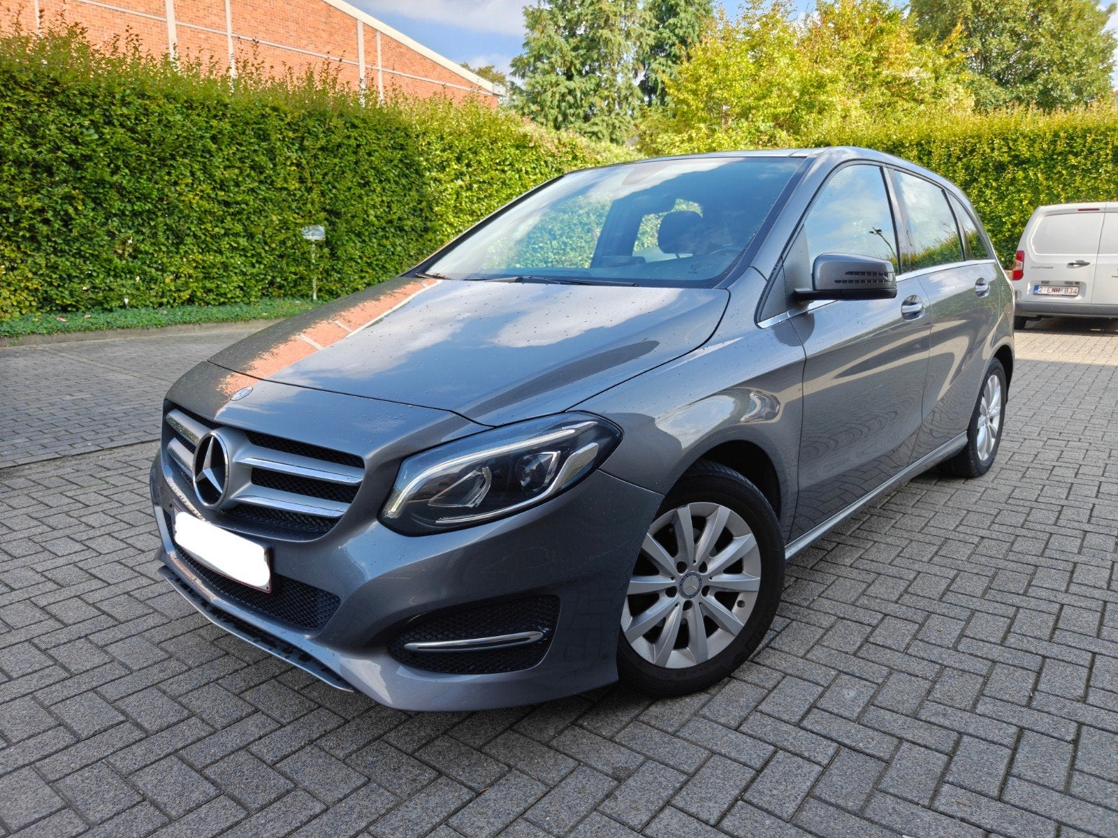 Mercedes B180d/ 193.000km/ 2016/ 1er Propriétaire/ CT OK, Cuir, Argent ou Gris, Achat, Euro 6