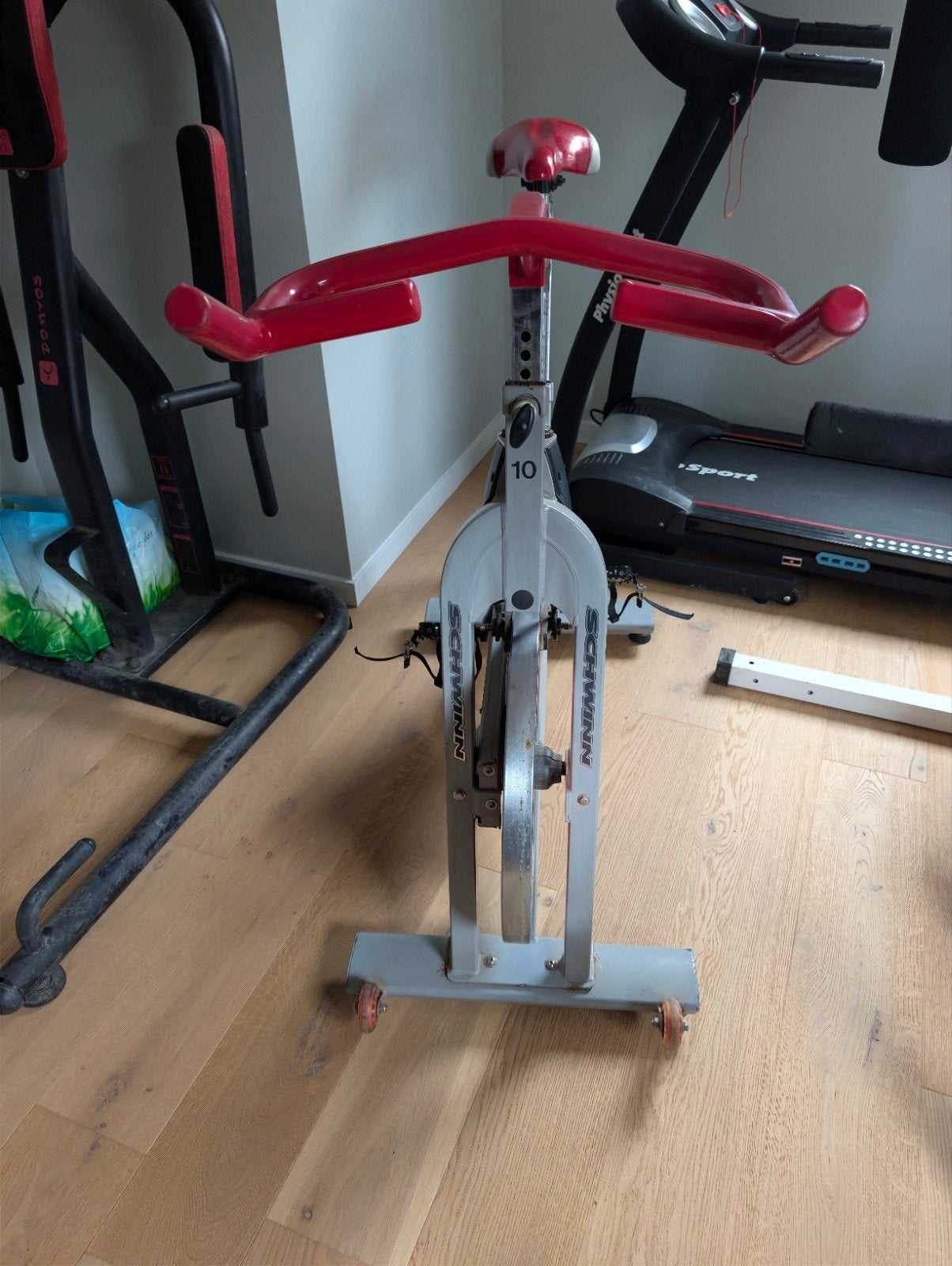 Home trainer Spinning fiets, Ophalen, Gebruikt, Metaal, Benen