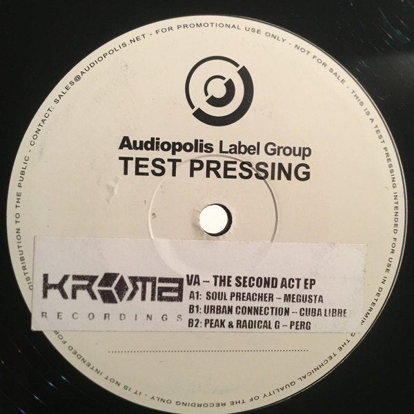 Various - The Second Act EP, Cd's en Dvd's, Gebruikt, Ophalen of Verzenden, Techno, EP
