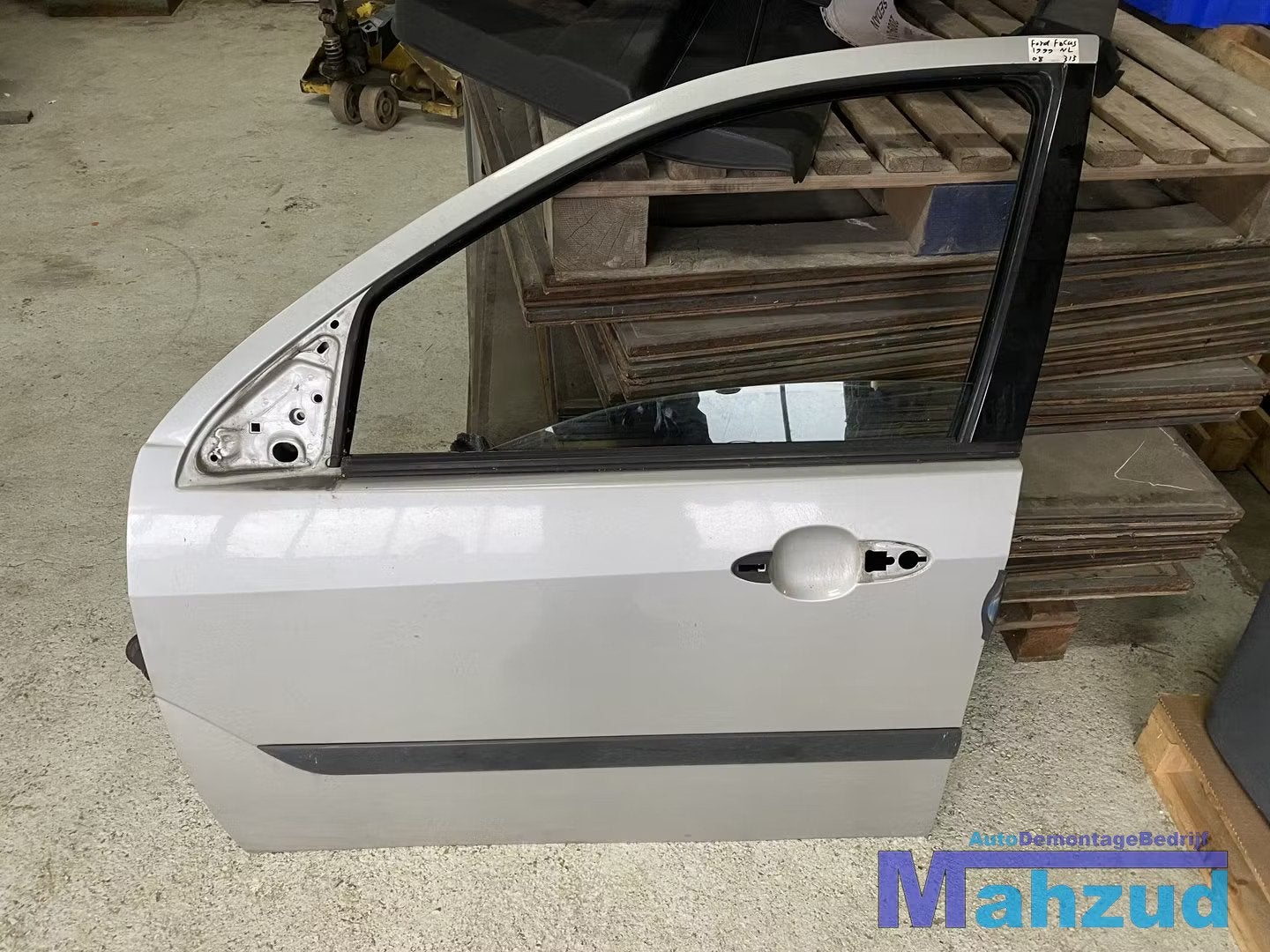 FORD FOCUS 1 Grijs 08 O8 links voor deur portier 1998-2004, Gebruikt, Deur, Info@ford.com, Voor