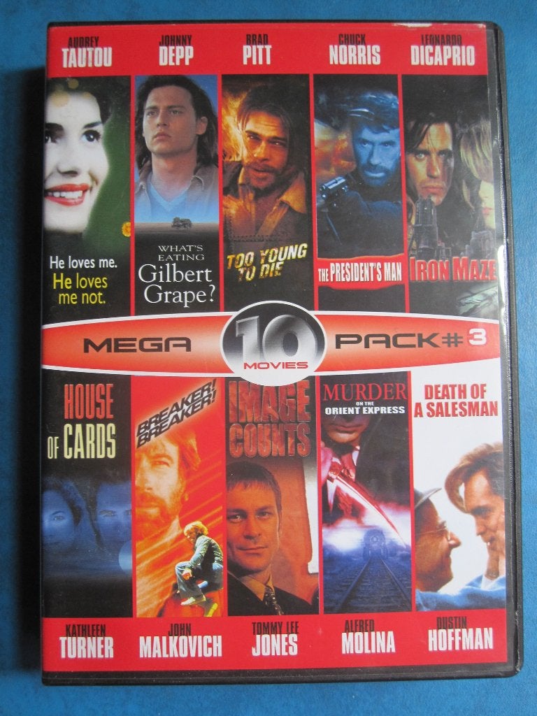 Megapack 10 Movies 3 (10 films sur 5 disques), CD & DVD, DVD | Autres DVD, Enlèvement ou Envoi, Anglais, À partir de 16 ans, Néerlandais
