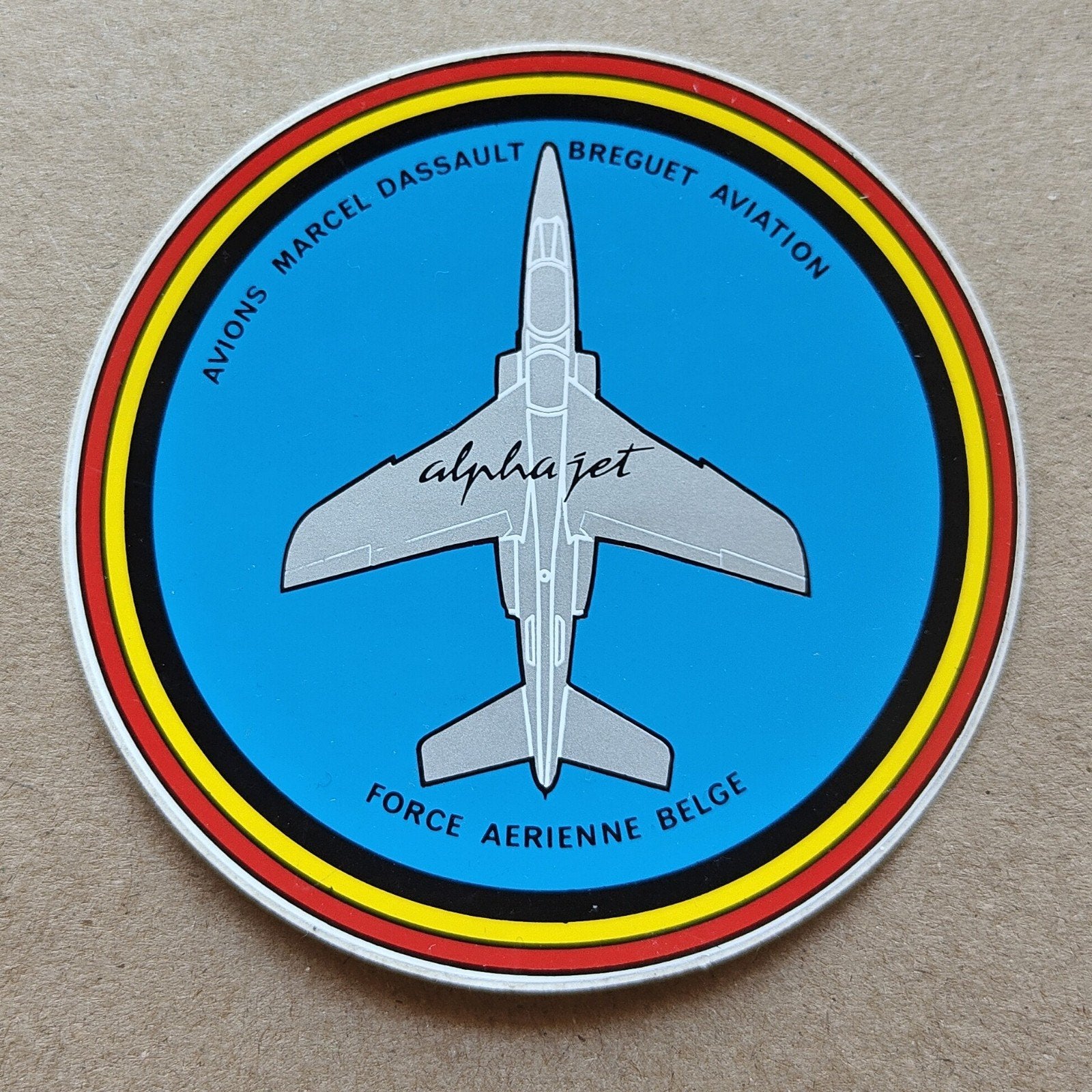 Autocollant Alpha Jet, Collections, Objets militaires | Général, Armée de l'air, Enlèvement ou Envoi