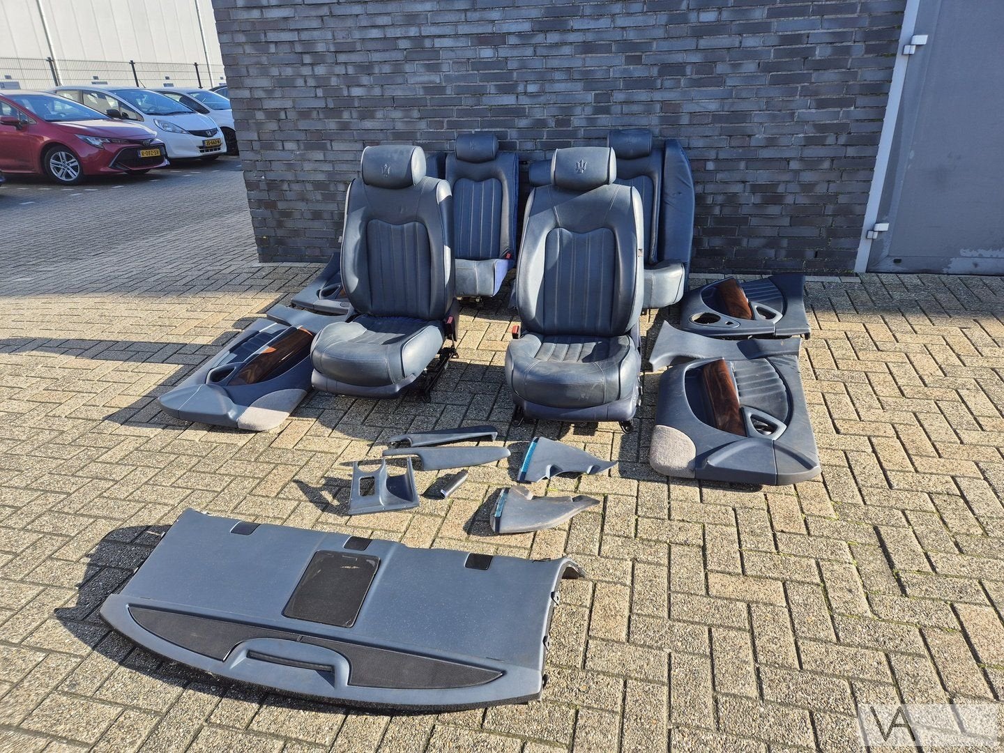 Maserati Quattroporte 2004 - 2012 interieur blauw leer €500, Maserati, -, Utilisé, -