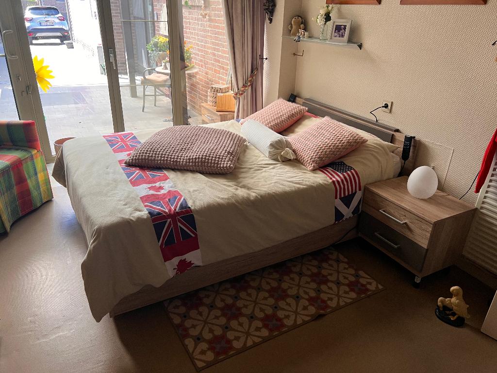 Volledige slaapkamer, Huis en Inrichting, Slaapkamer | Complete slaapkamers, Ophalen, Zo goed als nieuw, Twijfelaar