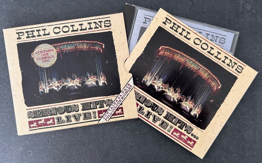 PHIL COLLINS - Serious hits... Live! ( CD ), Cd's en Dvd's, Verzenden, Zo goed als nieuw, Inclusief boekje, Poprock