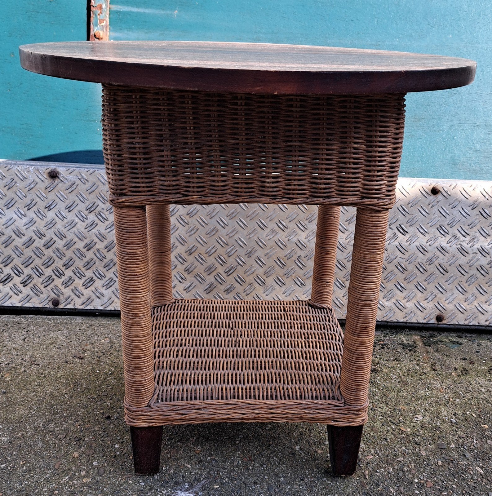 tafel tafeltje oud rotan tafeltje, Enlèvement